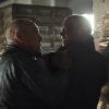 Arrow -- "Left Behind" -- Image AR310a_0753b -- Pictured (L-R): Vinnie Jones as Danny "Brick" Brickwell and David Ramsey as John Diggle -- Photo: Ed Araquel/The CW -- ÃÂ© 2015 The CW Network, LLC. All Rights Reserved.