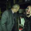 Arrow -- "Midnight City" -- Image AR311A_0460b -- Pictured (L-R): Vinnie Jones as Danny "Brick" Brickwell and Katie Cassidy as Black Canary -- Photo: Cate Cameron/The CW -- ÃÂ© 2015 The CW Network, LLC. All Rights Reserved.