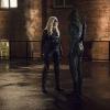 Arrow -- "Canaries" -- Image AR313A_0241b -- Pictured (L-R): Katie Cassidy as Laurel Lance / Black Canary and Stephen Amell as Oliver Queen / The Arrow -- Photo: Diyah Pera/The CW -- ÃÂ© 2015 The CW Network, LLC. All Rights Reserved.