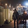 Arrow -- "Canaries" -- Image AR313B_0033b -- Pictured (L-R): Stephen Amell as Oliver Queen / The Arrow and Colton Haynes as Roy Harper / Arsenal -- Photo: Diyah Pera/The CW -- ÃÂ© 2015 The CW Network, LLC. All Rights Reserved.
