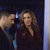 Arrow -- "The Return" -- Image AR314A_0113b -- Pictured (L-R): Colin Donnell as Tommy Merlyn, Katie Cassidy as Laurel Lance, and Willa Holland as Thea Queen -- Photo: Michael Courtney/The CW -- ÃÂ© 2015 The CW Network, LLC. All Rights Reserved.