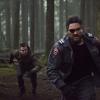 Arrow -- "The Return" -- Image AR314B_0005b -- Pictured (L-R): Stephen Amell as Oliver Queen and Manu Bennett as Slade Wilson -- Photo: Cate Cameron/The CW -- ÃÂ© 2015 The CW Network, LLC. All Rights Reserved.