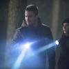 Arrow -- "The Return" -- Image AR314B_0316b -- Pictured (L-R): Stephen Amell as Oliver Queen and Willa Holland as Thea Queen -- Photo: Cate Cameron/The CW -- ÃÂ© 2015 The CW Network, LLC. All Rights Reserved.
