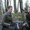 Arrow -- "Suicidal Tendencies" -- Image AR317_SG_0002 -- Pictured (L-R): Audrey Marie Anderson as Lyla Michaels and Amy Gumenick as Cupid -- Photo: Katie Yu/The CW -- ÃÂ© 2015 The CW Network, LLC. All Rights Reserved.