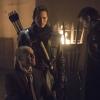 Arrow -- "Public Enemy" -- Image AR318B_0097b -- Pictured (L-R): Paul Blackthorne as Quentin Lance, Karl Yune as Maseo, and Matt Nable as Ra\'s al Ghul -- Photo: Cate Cameron/The CW -- ÃÂ© 2015 The CW Network, LLC. All Rights Reserved.