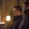 Arrow -- "The Fallen" -- Image AR320B_0031 -- Pictured (L-R): John Barrowman as Malcolm Merlyn and David Ramsey as John Diggle -- Photo: Cate Cameron/The CW -- ÃÂ© 2015 The CW Network, LLC. All Rights Reserved.