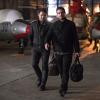 Arrow -- "The Fallen" -- Image AR320B_0209 -- Pictured (L-R): John Barrowman as Malcolm Merlyn and Stephen Amell as Oliver Queen -- Photo: Cate Cameron/The CW -- ÃÂ© 2015 The CW Network, LLC. All Rights Reserved.