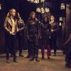 Arrow -- "This is Your Sword" -- Image AR322B_0011b -- Pictured (L-R): Emily Bett Rickards as Felicity Smoak, David Ramsey as John Diggle, Katie Cassidy as Laurel Lance, Rila Fukushima as Tatsu Yamashiro, and Brandon Routh as Ray Palmer -- Photo: Cate Cameron/The CW -- ÃÂ© 2015 The CW Network, LLC. All Rights Reserved.