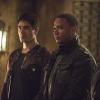 Arrow -- "This is Your Sword" -- Image AR322B_0063b -- Pictured (L-R): Brandon Routh as Ray Palmer, David Ramsey as John Diggle and John Barrowman as Malcolm Merlyn -- Photo: Cate Cameron/The CW -- ÃÂ© 2015 The CW Network, LLC. All Rights Reserved.