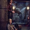 Arrow -- "This is Your Sword" -- Image AR322B_0339b -- Pictured (L-R): Emily Bett Rickards as Felicity Smoak, Brandon Routh as Ray Palmer, Rila Fukushima as Tatsu Yamashiro -- Photo: Cate Cameron/The CW -- ÃÂ© 2015 The CW Network, LLC. All Rights Reserved.