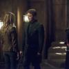 Arrow -- "Restoration" -- Image AR403B_0048b.jpg -- Pictured (L-R): Katie Cassidy as Laurel Lance, John Barrowman as Malcolm Merlyn and Katrina Law as Nyssa al Ghul -- Photo: Diyah  Pera /The CW -- ÃÂ© 2015 The CW Network, LLC. All Rights Reserved.