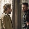 Arrow -- "Haunted" -- Image AR404B_0351b.jpg -- Pictured (L-R): Matt Ryan as Constantine and Stephen Amell as The Arrow -- Photo: Cate Cameron/ The CW -- ÃÂ© 2015 The CW Network, LLC. All Rights Reserved.