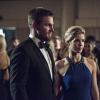 Arrow -- "Brotherhood" -- Image AR407B_072b.jpg -- Pictured (L-R): Stephen Amell as Oliver Queen and  Emily Bett Rickards as Felicity Smoak -- Photo: Cate Cameron/The CW -- ÃÂ© 2015 The CW Network, LLC. All Rights Reserved.