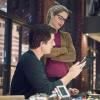 Arrow -- "Brotherhood" -- Image AR407A_0319b.jpg -- Pictured (L-R): Brandon Routh as Ray Palmer and Emily Bett Rickards as Felicity Smoak -- Photo: Dean Buscher/The CW -- ÃÂ© 2015 The CW Network, LLC. All Rights Reserved