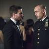 Arrow -- "Brotherhood" -- Image AR407B_136b.jpg -- Pictured: Stephen Amell as Oliver Queen and Paul Blackthorne as Detective Quentin Lance -- Photo: Cate Cameron/The CW -- ÃÂ© 2015 The CW Network, LLC. All Rights Reserved.