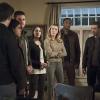 Arrow -- "Legends of Yesterday" -- Image AR408A_0302b.jpg -- Pictured (L-R): Grant Gustin as Barry Allen, Carlos Valdes as Cisco Ramon, Stephen Amell as Oliver Queen, Willa Holland as Thea Queen, Katie Cassidy as Laurel Lance, David Ramsey as John Diggle, Falk Hentschel as Carter Hall and Ciara Renee as Kendra Saunders -- Photo: Katie Yu/ The CW -- ÃÂ© 2015 The CW Network, LLC. All Rights Reserved