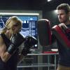 Arrow -- "A.W.O.L." -- Image AR411A_0036b.jpg -- Pictured (L-R): Katie Cassidy as Laurel Lance and Stephen Amell as Oliver Queen -- Photo: Liane Hentscher/ The CW -- ÃÂ© 2016 The CW Network, LLC. All Rights Reserved.