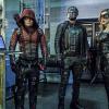 Arrow -- "Unchained" -- Image AR412A_0089.jpgb -- Pictured (L-R): Colton Haynes as Arsenal, David Ramsey as John Diggle and Katie Cassidy as Black Canary -- Photo: Liane Hentscher/ The CW -- ÃÂ© 2016 The CW Network, LLC. All Rights Reserved.