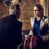 Arrow -- "Sins of the Father" -- Image AR413A_0252b.jpg -- Pictured (L-R): Tom Amandes as Noah Kuttler / The Calculator and Emily Bett Rickards as Felicity Smoak -- Photo: Dean Buscher/ The CW -- ÃÂ© 2016 The CW Network, LLC. All Rights Reserved.