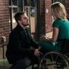 Arrow -- "Sins of the Father" -- Image ARR413a_0047b.jpg -- Pictured (L-R):  Stephen Amell as Oliver Queen and Emily Bett Rickards as Felicity Smoak -- Photo: Bettina Strauss/ The CW -- ÃÂ© 2016 The CW Network, LLC. All Rights Reserved.