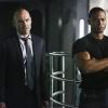 Arrow -- "Taken" -- Image AR415b_0129b.jpg -- Pictured (L-R): Paul Blackthorne as Quentin Lance and David Ramsey as John Diggle -- Photo: Bettina Strauss/ The CW -- ÃÂ© 2016 The CW Network, LLC. All Rights Reserved.