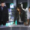 Arrow -- "Taken" -- Image AR415b_0165b.jpg -- Pictured (L-R): Stephen Amell as Oliver Queen / The Green Arrow, Megalyn E.K. as Vixen, and David Ramsey as John Diggle, -- Photo: Bettina Strauss/ The CW -- ÃÂ© 2016 The CW Network, LLC. All Rights Reserved.