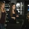 Arrow -- "Taken" -- Image AR415b_0205.jpg -- Pictured (L-R): Katie Cassidy as Laurel Lance/Black Canary, Anna Hopkins as Samantha, and Emily Bett Rickards as Felicity Smoak -- Photo: Bettina Strauss/ The CW -- ÃÂ© 2016 The CW Network, LLC. All Rights Reserved.