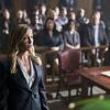 Arrow -- "Broken Hearts" -- Image AR416b_0014b.jpg -- Pictured (L-R): Katie Cassidy as Laurel Lance and Neal McDonough as Damien Darhk -- Photo: Diyah Pera /The CW -- ÃÂ© 2016 The CW Network, LLC. All Rights Reserved.