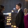 Arrow -- "Genesis" -- Image AR420b_0080b.jpg -- Pictured (L-R): Gabriella Wright as Esrin Fortuna, Stephen Amell as Oliver Queen and Emily Bett Rickards as Felicity Smoak -- Photo: Diyah Pera/The CW -- ÃÂ© 2016 The CW Network, LLC. All Rights Reserved.