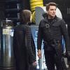 Arrow -- "Monument Point" -- Image AR421a_0159b.jpg -- Pictured (L-R): Willa Holland as Thea Queen and John Barrowman as Malcolm Merlyn  -- Photo: Dean Buscher/The CW -- ÃÂ© 2016 The CW Network, LLC. All Rights Reserved.