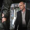 Arrow --  "Schism" -- Image AR423b_0303b.jpg -- Pictured (L-R): Stephen Amell as Green Arrow, Paul Blackthorne as Detective Quentin Lance and Audrey Marie Anderson as Lyla Michaels -- Photo: Bettina Strauss/The CW -- ÃÂ© 2016 The CW Network, LLC. All Rights Reserved.