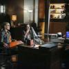 Arrow -- "The Recruits" -- Image AR502b_0095b.jpg -- Pictured (L-R): Emily Bett Rickards as Felicity Smoak, Willa Holland as Thea Queen and Stephen Amell as Oliver Queen -- Photo: Bettina Strauss/The CW -- ÃÂ© 2016 The CW Network, LLC. All Rights Reserved.