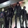 Arrow -- "So It Begins" -- Image AR506b_0067b.jpg -- Pictured (L-R):  Rick Gonzalez as Rene Ramirez/Wild Dog,  Echo Kellum as Curtis Holt/Mr.Terrific, Stephen Amell as Oliver Queen/The Green Arrow, David Ramsey as John Diggle/Spartan, Madison McLaughlin as Evelyn Sharp/Artemis, and Joe Dinicol as Rory Regan/Ragman -- Photo: Katie Yu/The CW -- ÃÂ© 2016 The CW Network, LLC. All Rights Reserved.