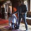 Arrow -- "Vigilante" -- Image AR507a_0377b.jpg -- Pictured (L-R):  Stephen Amell as Oliver Queen and Dolph Lundgren as Konstantin Kovar -- Photo: Diyah Pera/The CW -- ÃÂ© 2016 The CW Network, LLC. All Rights Reserved.