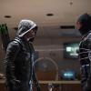 Arrow -- "Vigilante" -- Image AR507b_353b.jpg -- Pictured (L-R): Stephen Amell as Oliver Queen/The Green Arrow and Vigilante, -- Photo: Diyah Pera/The CW -- ÃÂ© 2016 The CW Network, LLC. All Rights Reserved.
