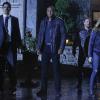 Arrow -- "Invasion!" -- Image AR508a_0215b.jpg -- Pictured (L-R): Brandon Routh as Ray Palmer, David Ramsey as John Diggle, Stephen Amell as Oliver Queen, and Caity Lotz as Sara Lance -- Photo: Bettina Strauss/The CW -- ÃÂ© 2016 The CW Network, LLC. All Rights Reserved.