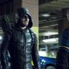 Arrow -- "Second Chances" -- Image AR511b_0198b.jpg -- Pictured (L-R): Stephen Amell as Green Arrow and Rick Gonzales as Rene Ramirez/Wild Dog -- Photo: Katie Yu/The CW -- ÃÂ© 2017 The CW Network, LLC. All Rights Reserved.