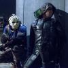 Arrow -- "Second Chances" -- Image AR511b_0401b.jpg -- Pictured (L-R): Rick Gonzales as Rene Ramirez/Wild Dog and Stephen Amell as Green Arrow -- Photo: Katie Yu/The CW -- ÃÂ© 2017 The CW Network, LLC. All Rights Reserved.
