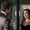 Arrow -- "Bratva" -- Image AR512a_0053b.jpg -- Pictured (L-R): Stephen Amell as Oliver Queen and Carly Pope as Susan Williams -- Photo: Cate Cameron/The CW -- ÃÂ© 2017 The CW Network, LLC. All Rights Reserved.