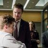 Arrow -- "Spectre of the Gun" -- Image AR513a_0083b.jpg -- Pictured (L-R): Josh Segarra as Adrian Chase, Stephen Amell as Oliver Queen, Willa Holland as Thea Queen, and Rick Gonzalez as Rene Ramirez -- Photo: Katie Yu/The CW -- ÃÂ© 2017 The CW Network, LLC. All Rights Reserved.