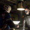 Arrow -- "Spectre of the Gun" -- Image AR513b_0016b.jpg -- Pictured (L-R): Rick Gonzalez as Rene Ramirez/Wild Dog and Echo Kellum as Curtis Holt/Mr.Terrific -- Photo: Katie Yu/The CW -- ÃÂ© 2017 The CW Network, LLC. All Rights Reserved.