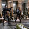 Arrow -- "The Sin-Eater" -- Image AR514b_0145b.jpg -- Pictured (L-R): David Ramsey as John Diggle/Spartan, Juliana Harkavy as Tina Boland/Dinah, and Kelly Hu as China White -- Photo: Robert Falconer/The CW -- ÃÂ© 2017 The CW Network, LLC. All Rights Reserved.