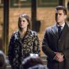Arrow -- "Fighting Fire With Fire" -- Image AR515b_0274b.jpg -- Pictured (L-R): Willa Holland as Thea Queen and Josh Segarra as Adrian Chase, -- Photo: Diyah Pera/The CW -- ÃÂ© 2017 The CW Network, LLC. All Rights Reserved.