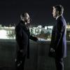 Arrow -- "Disbanded" -- Image AR518a_0003b.jpg -- Pictured (L-R): David Nyki as Anatoly Knyazev and Stephen Amell as Oliver Queen -- Photo: Bettina Strauss/The CW -- ÃÂ© 2017 The CW Network, LLC. All Rights Reserved.