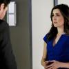 Arrow -- "Disbanded" -- Image AR518a_0303b.jpg -- Pictured (L-R): Stephen Amell as Oliver Queen and Carly Pope as Susan Williams -- Photo: Bettina Strauss/The CW -- ÃÂ© 2017 The CW Network, LLC. All Rights Reserved.