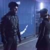 Arrow -- "Dangerous Liaisons" -- Image AR519b_0624.jpg -- Pictured (L-R): Stephen Amell as Oliver Queen/The Green Arrow and Emily Bett Rickards as Felicity Smoak -- Photo: Diyah Pera/The CW -- ÃÂ© 2017 The CW Network, LLC. All Rights Reserved.