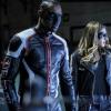Arrow -- "Honor Thy Fathers" -- Image AR521a_0135b.jpg -- Pictured (L-R): Echo Kellum as Curtis Holt/Mr.Terrific and Juliana Harkavy as Tina Boland/Dinah Drake-- Photo: Robert Falconer/The CW -- ÃÂ© 2017 The CW Network, LLC. All Rights Reserved.