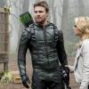Arrow -- "Lian Yu" -- Image AR523a_0605b.jpg -- Pictured (L-R): Stephen Amell as Oliver Queen/The Green Arrow and Emily Bett Rickards as Felicity Smoak -- Photo: Jack Rowand/The CW -- ÃÂ© 2017 The CW Network, LLC. All Rights Reserved.