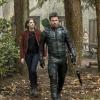 Arrow -- "Lian Yu" -- Image AR523a_0770b.jpg -- Pictured (L-R): Willa Holland as Thea Queen / Speedy and Stephen Amell as Oliver Queen/The Green Arrow -- Photo: Jack Rowand/The CW -- ÃÂ© 2017 The CW Network, LLC. All Rights Reserved.