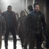 Arrow -- "Lian Yu" -- Image AR523b_0016b.jpg -- Pictured (L-R): Rick Gonzalez as Rene Ramirez/Wild Dog, David Ramsey as John Diggle/Spartan, Katrina Law as Nyssa al Ghul, and Stephen Amell as Oliver Queen/The Green Arrow -- Photo: Dean Buscher/The CW -- ÃÂ© 2017 The CW Network, LLC. All Rights Reserved.